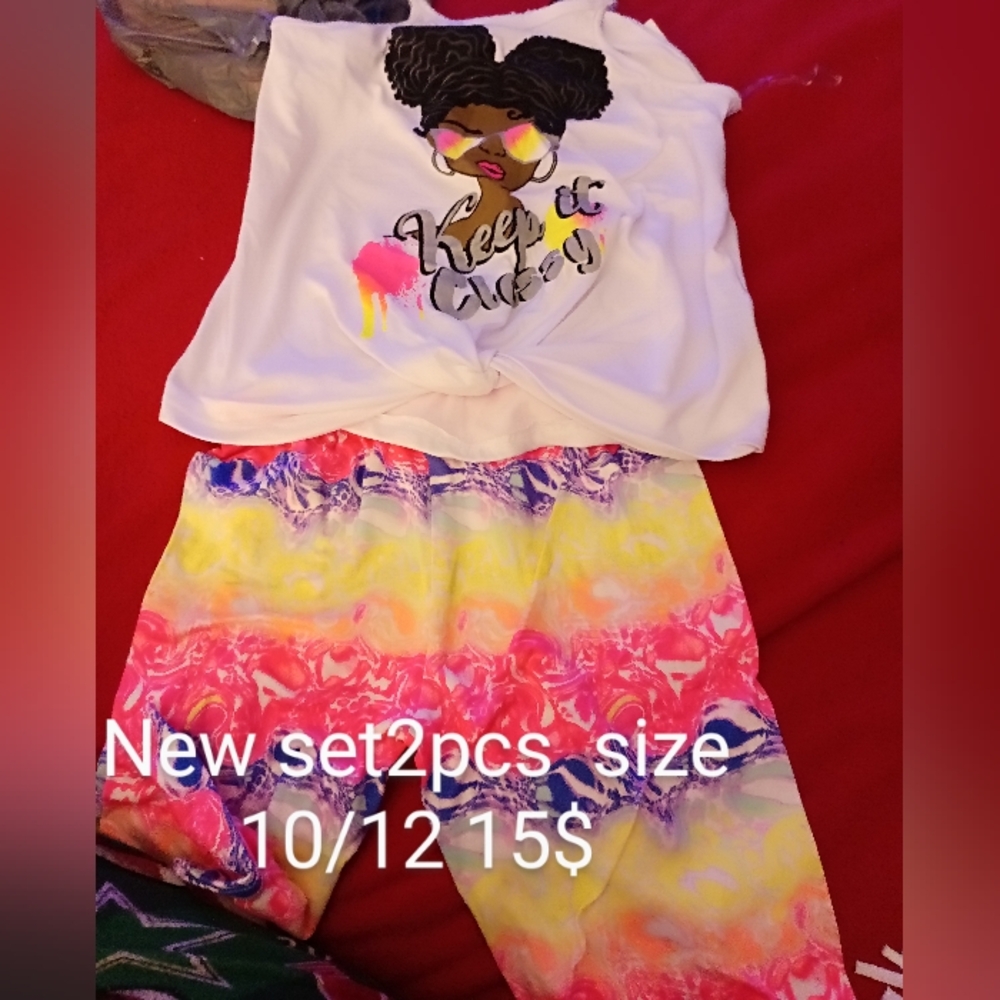 SET OF 2  PIECES SIZE 10/12 /